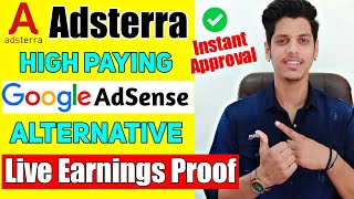 🔥Live Earnings Proof Of Adsterra - Best High Paying Google AdSense Alternative Review 2021