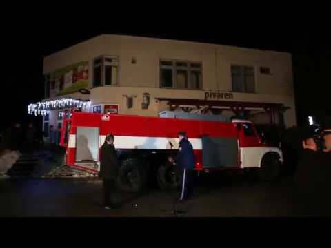 Pokrstenie zrepasovanej tatrovky v Drahovciach