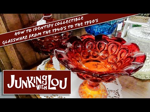 How to Identify collectible glassware from the 1940's to the 1970's
