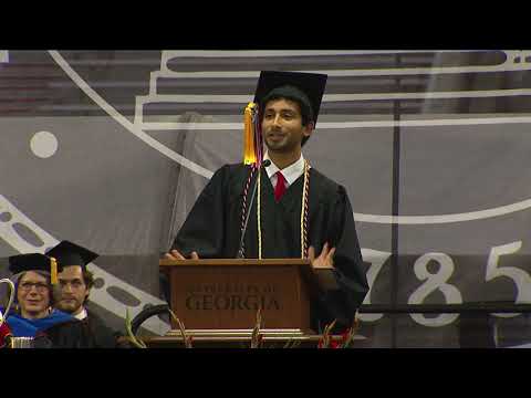 UGA Spring 2023 Undergraduate Commencement Student Speaker: Sudhan Chitgopkar