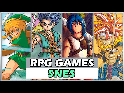 TOP 25 BEST RPG GAMES ON SNES || BEST SNES GAMES