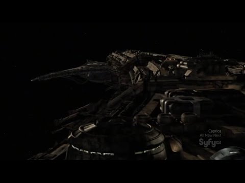 Stargate Universe 2x03 Destiny with seedship