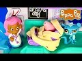 Peppa Pig Doctor Visit at Bubble Guppies Hospital ...