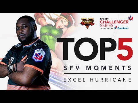 TOP 5 SFV Moments of ExceL's Hurricane