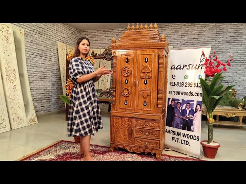 YT827 ंदिर ूजा ागवान िजाइन Video