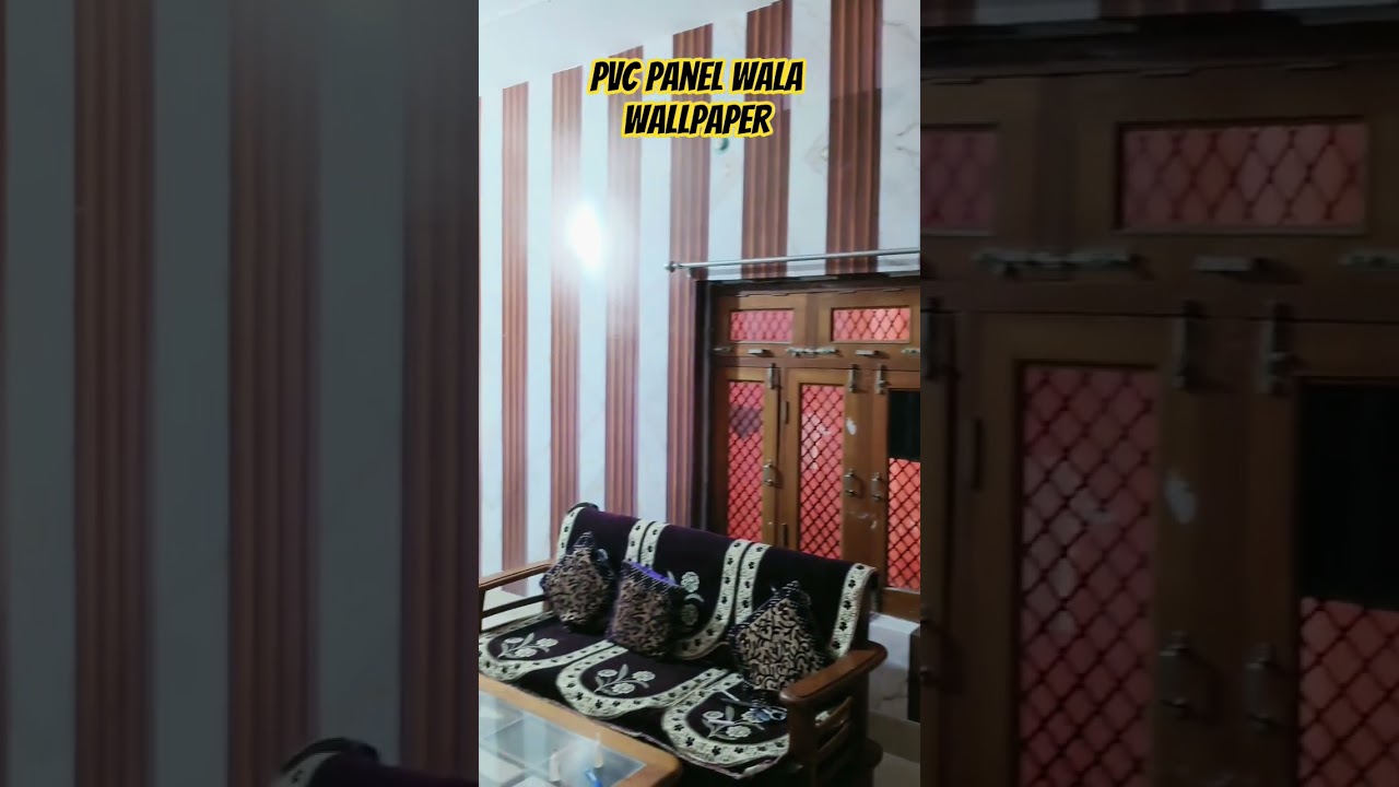yah Hai PVC paidal wala wallpaper ab aap kam rate mein lagvaen contact 7376787371#@🫶🥰