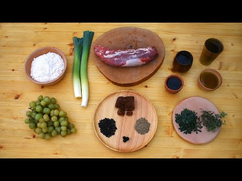 Ancient Roman Pasta and Meatballs - Minutal Terentinum - Ancient Roman Tracta