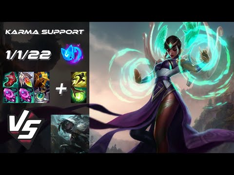 SUPPORT Karma vs Senna - EU Grandmaster Patch 25.S2.4