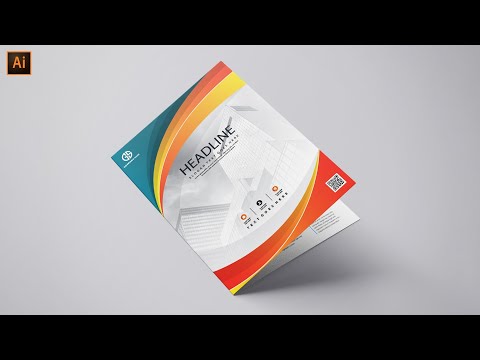 Christmas Poster Design in Adobe Illustrator Tutorial Ai Free File Download