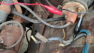 How to start a classic car with minimal wiring