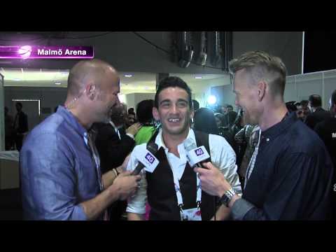 We say congratulations to Gianluca who made it to the final of Eurovision Song Contest 2013