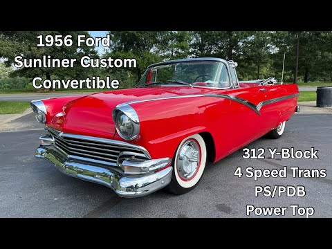 1956 Ford Fairlane Sunliner (CC-2093061) for sale in Paris , Kentucky