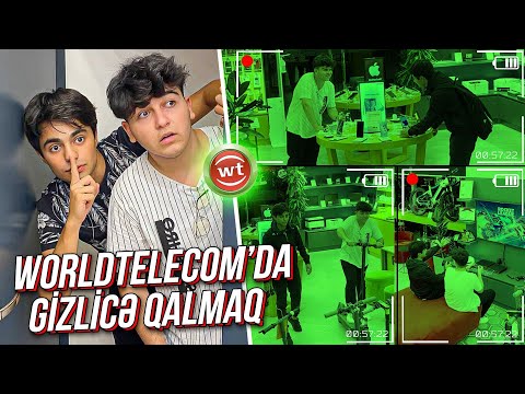 GECƏ GİZLİCƏ WORLDTELECOM'DA QALMAQ! #3 w/ Emil Bayramov