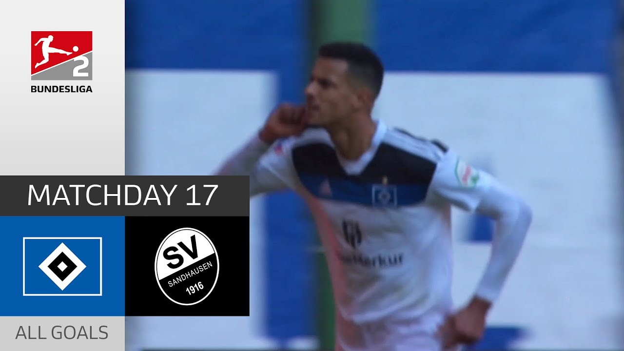 Hamburger SV vs Sandhausen highlights