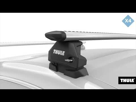 Thule - Installation des Barres de Toit WingBar Evo avec pieds Fixpoint Evo
