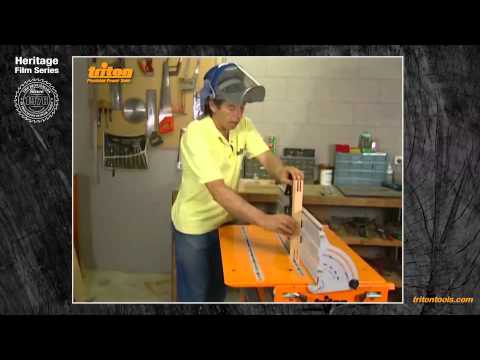 Working On End Grain With Triton Workcentre - Triton Heritage