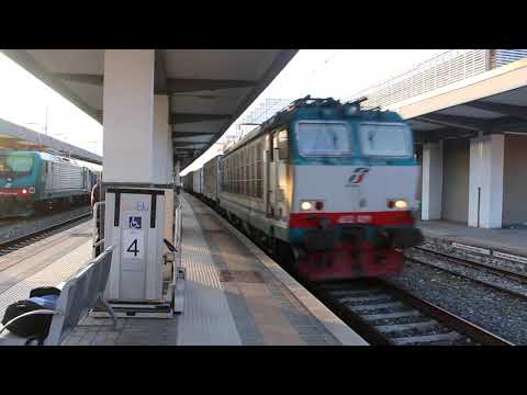 Treno Merci+Locomotore E652 029 TCS 61445 Milano Smistamento-Villa S.G.Bolano