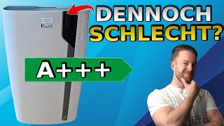 DAS hat euch DELONGHI über seine leise A+++ Pinguino PAC EX105 Klimaanlage sicher nicht erzählt....