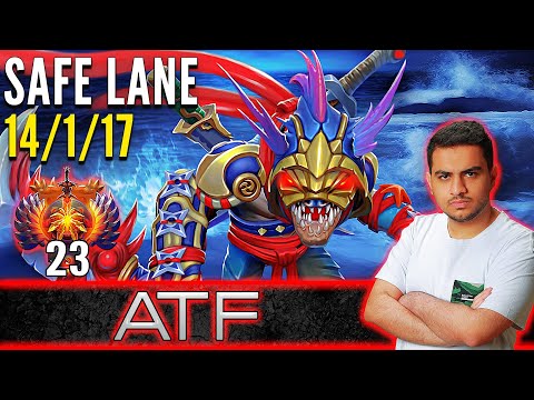 Nigma.ATF  [ Slark ]  Safe Lane Carry Pro Gameplay  [ Patch 7.32d ] Dota 2 Full Game