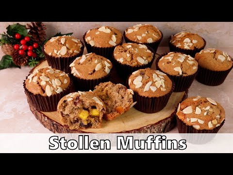 Stollen Muffins Recipe
