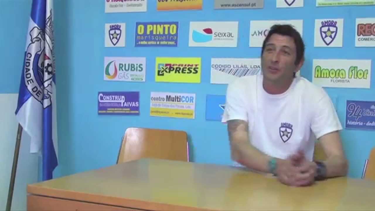 Amora FC 1 vs Monte Caparica AC 1 (confere?ncia de imprensa)