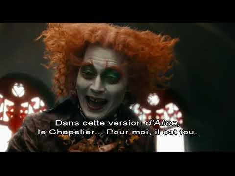 Quand Johnny Depp devient le Chapelier Fou (vostfr)