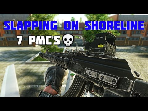 SLAPPING ON SHORELINE - SHORELINE PVP | Escape From Tarkov 12.12