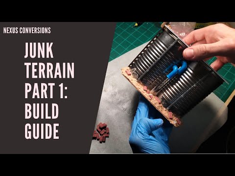 Junk Terrain for Warhammer 40k and Kill Team Part 1