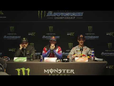 Monster Energy Supercross: Press Conference Round 1 - Anaheim - January 6, 2024