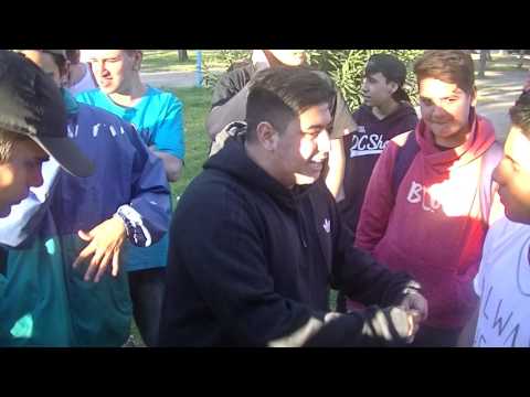 K.O vs PYRZ vs DOBLEJ -Clasificatoria Fecha 1 (2017)- Chernobyl freestyle