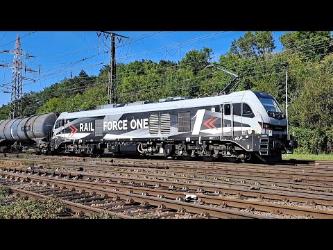 Stadler Euro Dual BR 159 257-5 von Rail Force One mit Kesselwagenzug