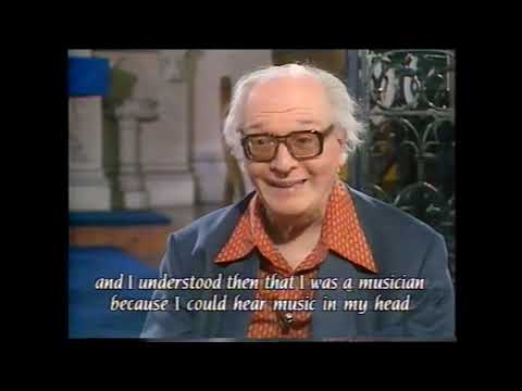 Olivier Messiaen -  Portrait and Saint Francois d'Assise - Act 3 - London,12 december 1988