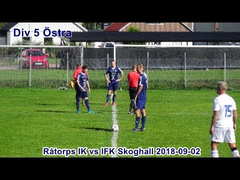 Råtorps IK vs IFK Skoghall 2018 09 02