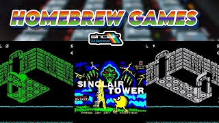 Sinclair Tower - New Zx Spectrum Game 2025