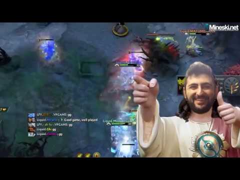 Best Moment on TI7 - Gh the Earthshaker God of the world