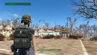 Fallout 4.Creation Club.Армейский модульный рюкзак.