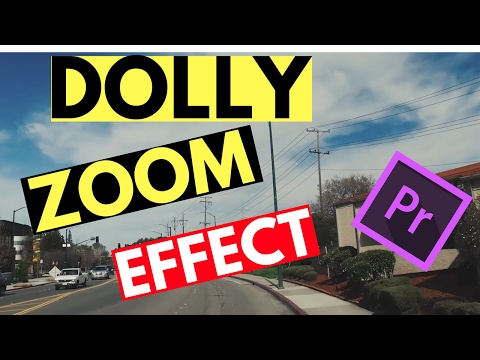 Dolly Zoom Vertigo Effect Tutorial for Beginners Adobe Premiere Pro CC