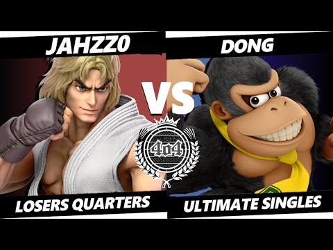4o4 Smash Night 60 - InC| Jahzz0 (Ken) vs EVC| DONG (Donkey Kong) - Losers Quarter-Final