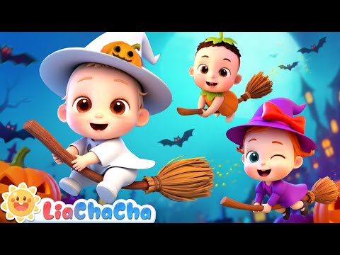 Halloween Costumes Song | Happy Halloween with Colors🎃 | Nursery Rhymes & Kids Songs | LiaChaCha