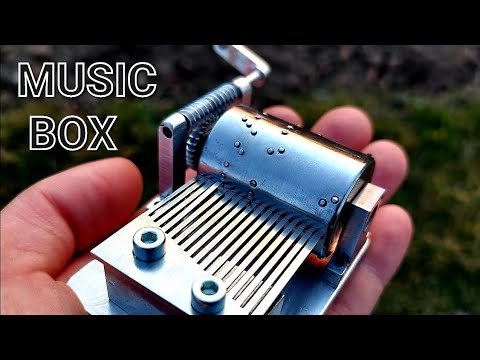 How to Make a MUSIC BOX - Lathe projects