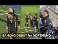 Jadon Sancho's debut for Dortmund with assist for Marco Reus goal