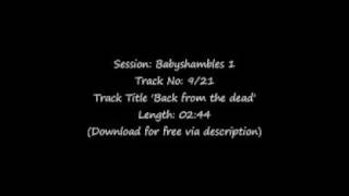 9/21 - Babyshambles - The Babyshambles Sessions 1 - 'Back From The Dead' - Track 9/21