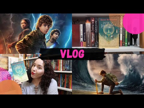 Vlog #47: Percy Jackson (Livro X Série) |  Raíssa Baldoni