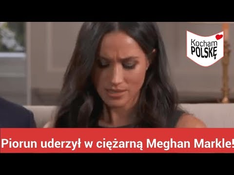 Piorun uderzył w ciężarną Meghan Markle! Wielka Brytania wstrzymała oddech