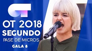 &quot;JE VEUX&quot; - ALBA RECHE | SEGUNDO PASE DE MICROS GALA 8 | OT 2018