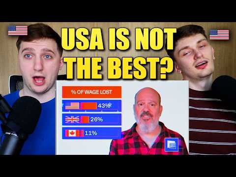 Americans React to Why America Sucks at Everything (David Cross)