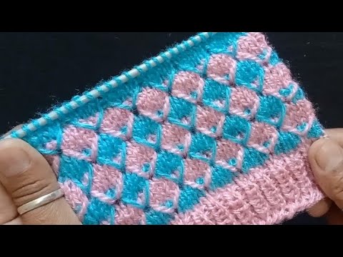 दो रंगों का ख़ूबसूरत स्वेटर डिज़ाइन/Two Colour Sweater Design For Lady Cardigan And Baby Dress 