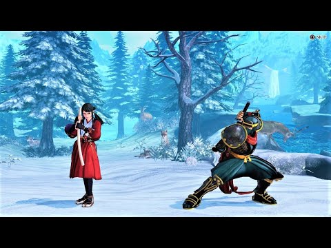 Takane Hibiki  vs Hattori Hanzo (Hardest AI) - Samurai Shodown
