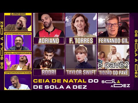 QUEM VOCÊ CHAMARIA PARA A CEIA DE NATAL? MONTAMOS A LISTA DE CONVIDADOS! | DE SOLA A DEZ