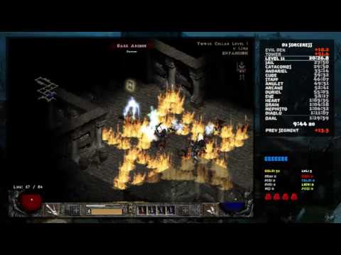 1:17:48 - Old D2 Any% World Record, Sorceress